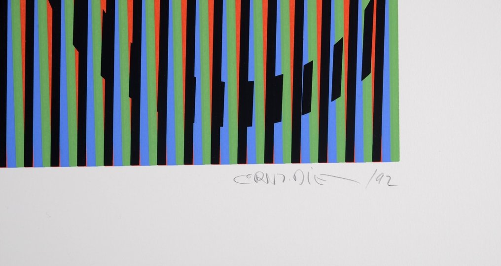 Carlos Cruz-Diez (1923-2019) - Composition - Hand-signed #2.1