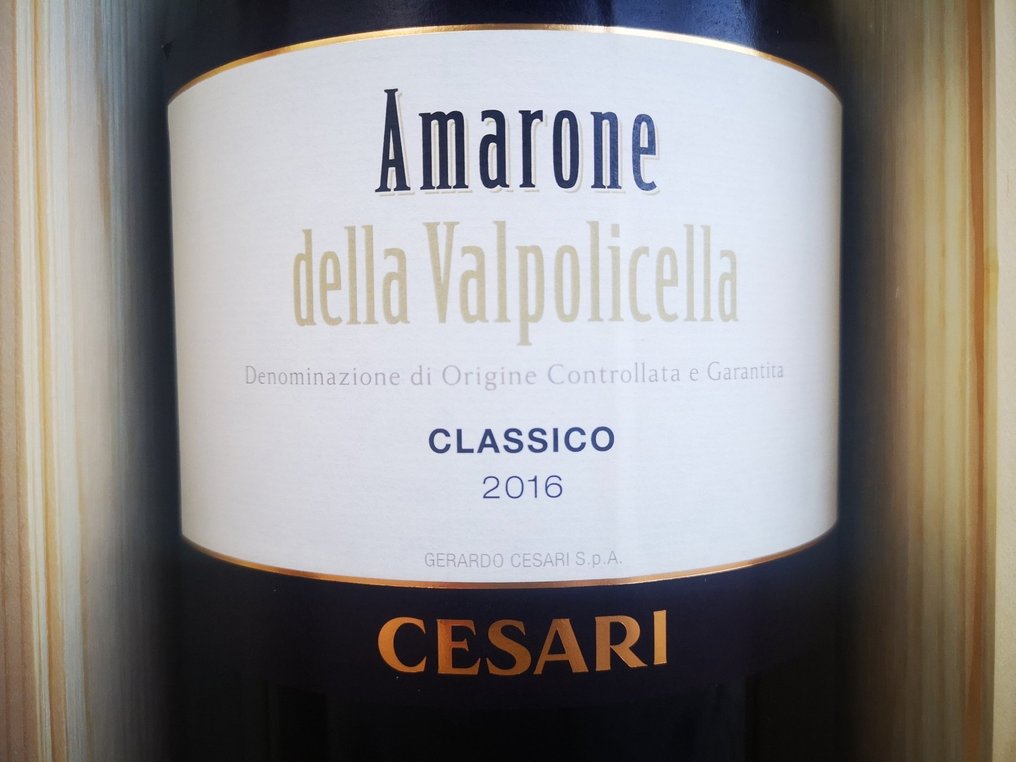 2016 Cesari - Amarone della Valpolicella DOCG - 1 McKenzie (5,0 L) #3.2