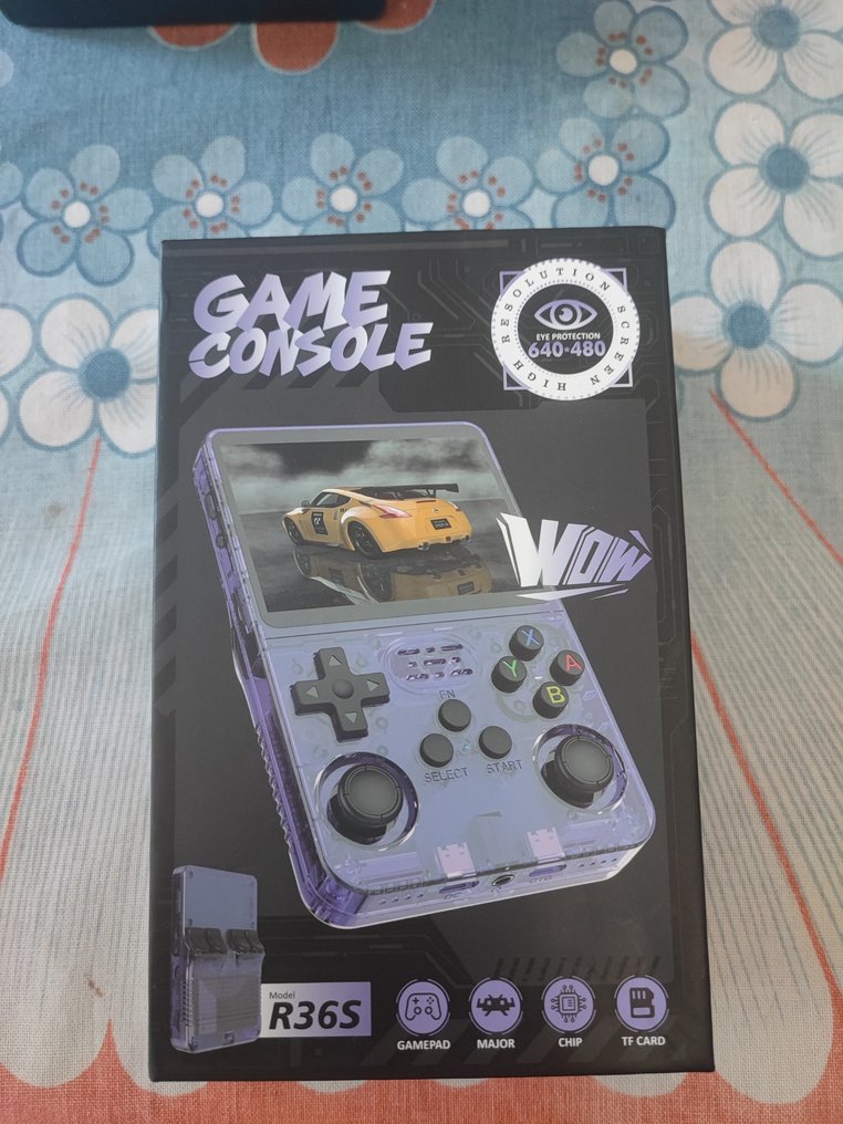 R36S - DS - R36S GameBoy Console Emulator Retro Gaming New - 1GB/64GB - 21,000 Games - Black - Videospielkonsole und Spiele - In der original verschweißten Verpackung #3.2
