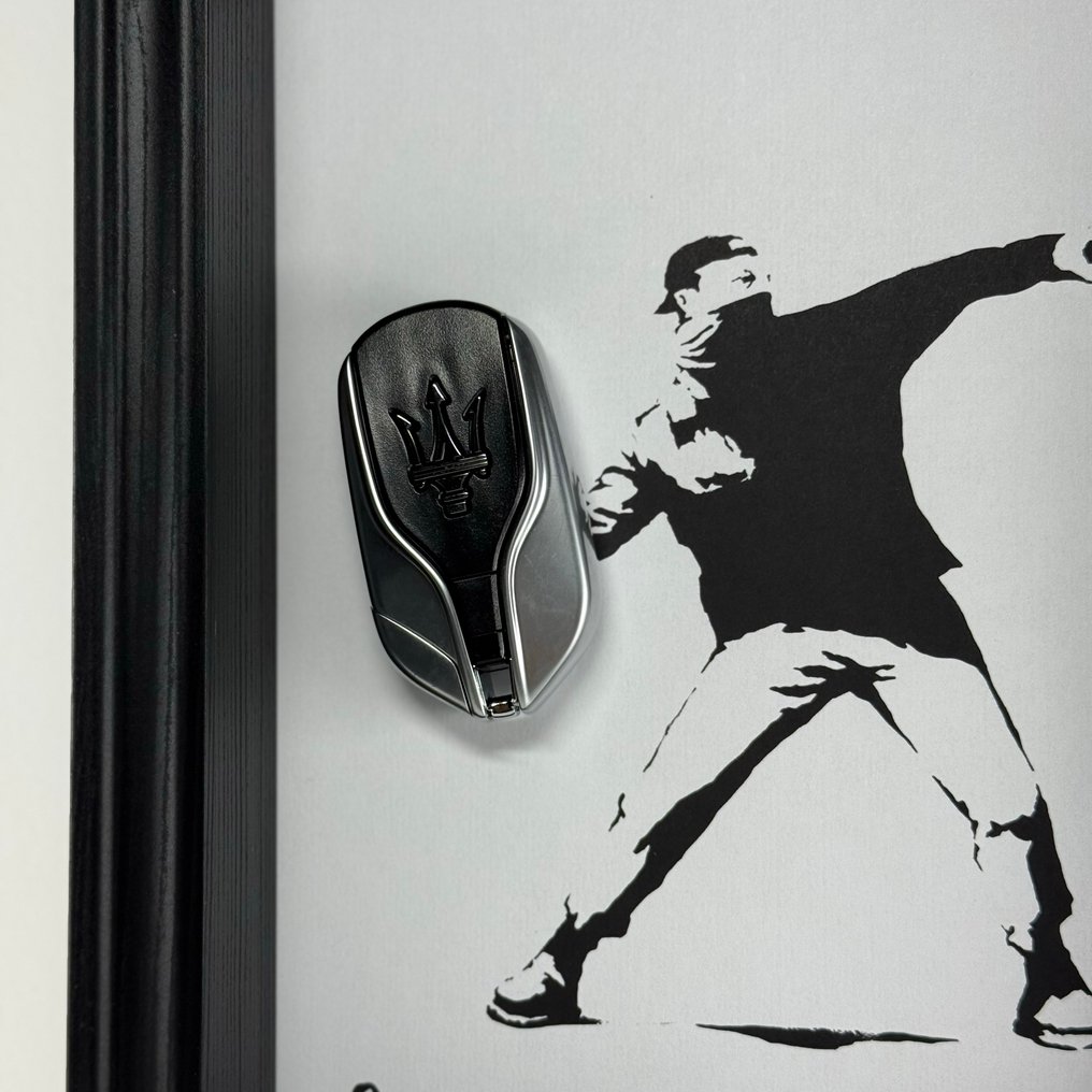 Artwork - Maserati - Maserati Thrower - Feat Bansky - 2024 #3.2