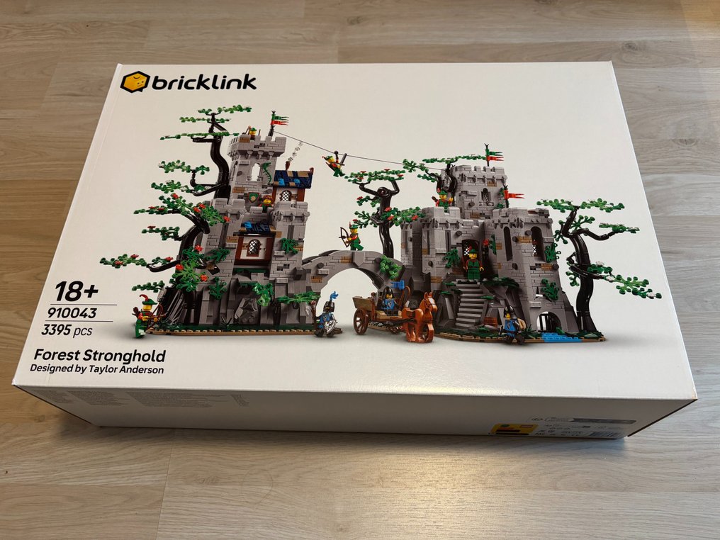 Lego Set - 910043 - BrickLink Designer Program - Forest Stronghold #1.0