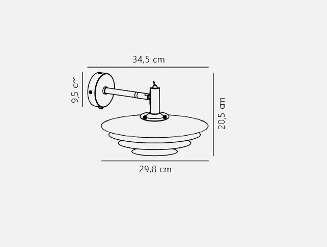 Nordlux - Kåre Bækgård - Φωτιστικό τοίχου (2) - Φωτιστικό τοίχου Bretagne – Λευκό - Μέταλλο - 2 αντικείμενα #4.3
