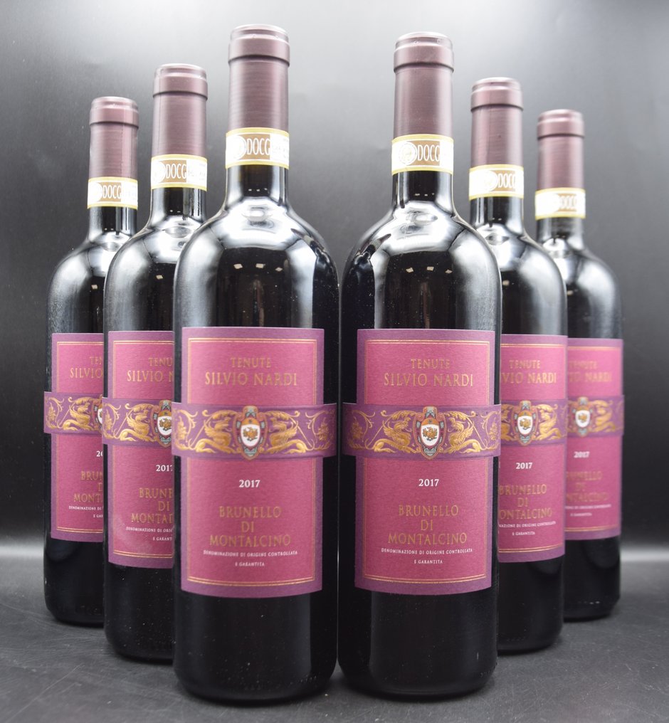 2017 Tenute Silvio Nardi - Μπρουνέλο ντι Μονταλσίνο DOCG - 6 Bottles (0.75L) #1.0