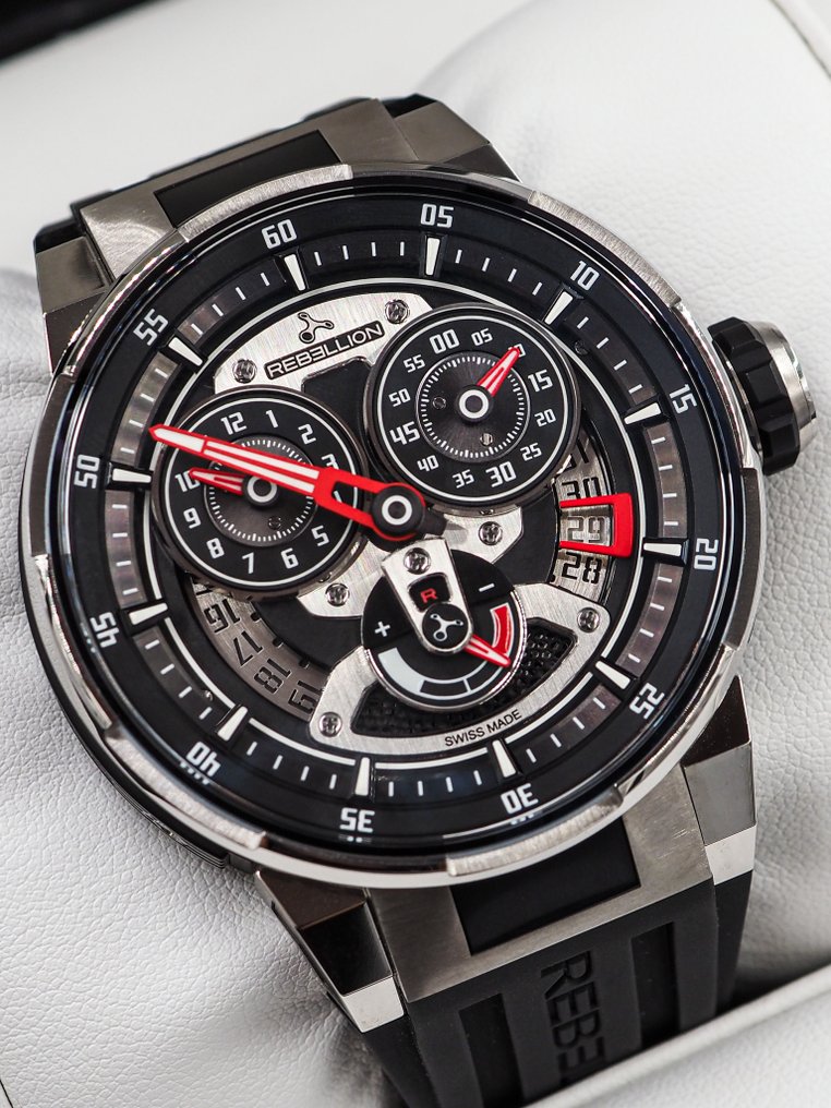 Rebellion - No reserve price - * NEW * PREDATOR 2.0 Regulator * Titanium * Automatic - Men - 2010-2020 #1.0