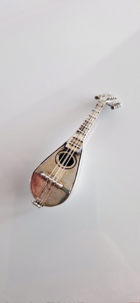 裝飾飾物 (3) - 乐器：曼陀林、班卓琴和竖琴。现金800。 - 義大利 - 60年代迷你模型 #2.1