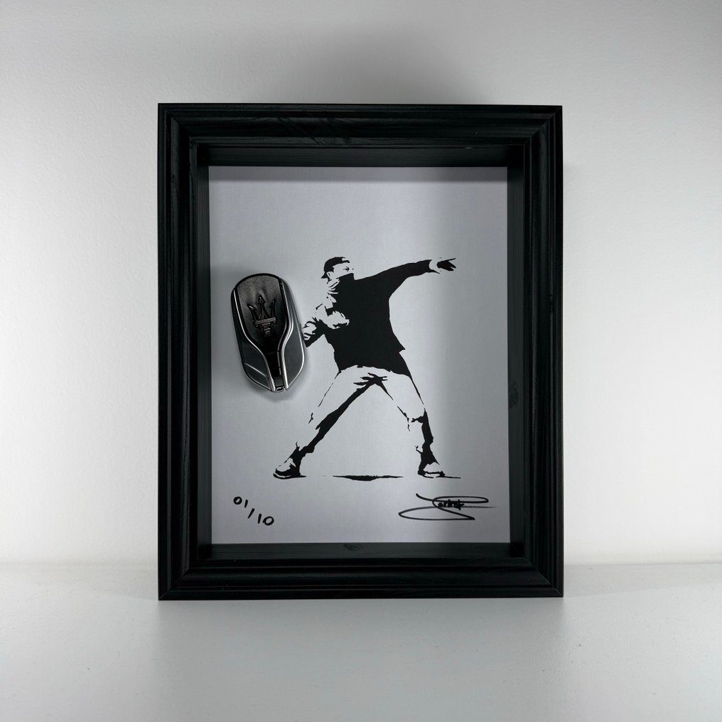 Artwork - Maserati - Maserati Thrower - Feat Bansky - 2024 #1.0