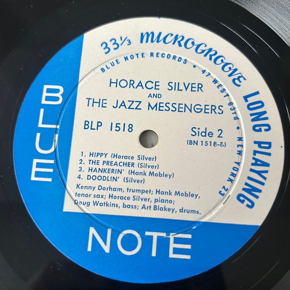 Horace Silver - Horace Silver and The Jazz Messengers - Single-Schallplatte - 1957 #3.2