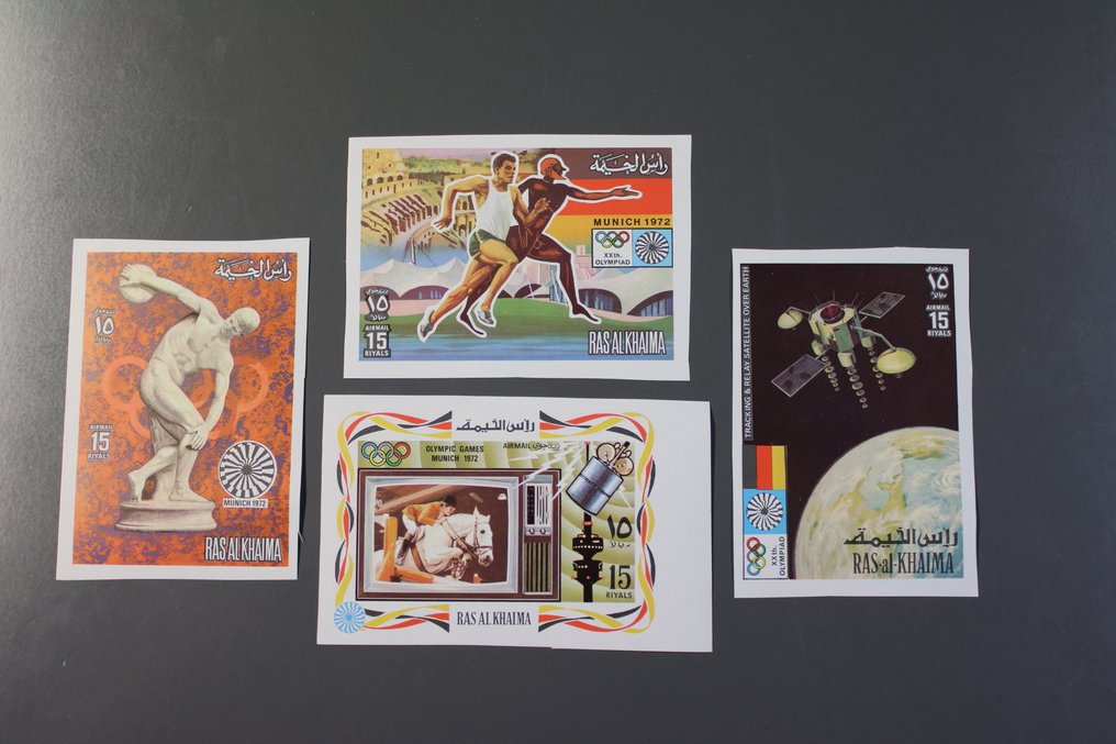 United Arab Emirates - Ras al Khaima
Collection only complete issues, small sheets over €3300.00 Michel #2.1