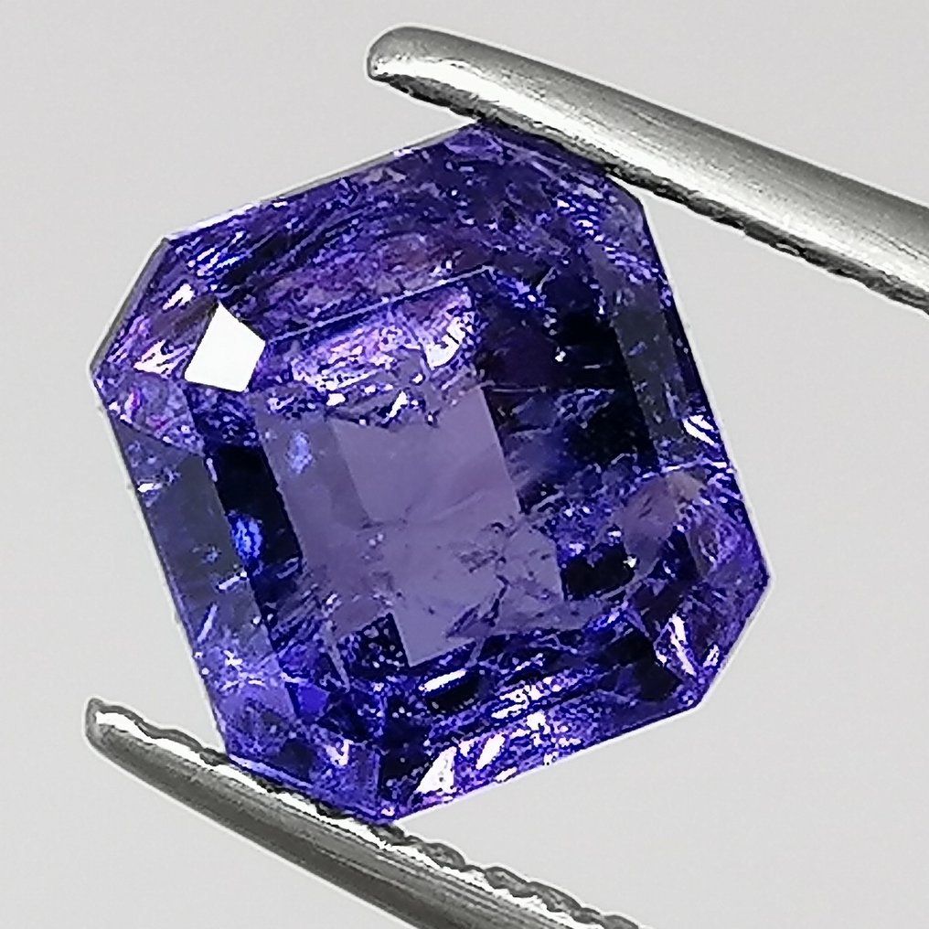 1 pcs  藍色 坦桑石  - 3.35 ct - Antwerp Laboratory for Gemstone Testing (ALGT) - 质量颜色优秀 #4.3