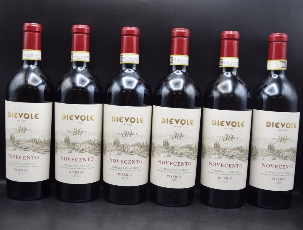 2019 Dievole, Novecento "30 Vendemmie" Riserva - Chianti Classico DOCG - 6 Bottles (0.75L) #4.3