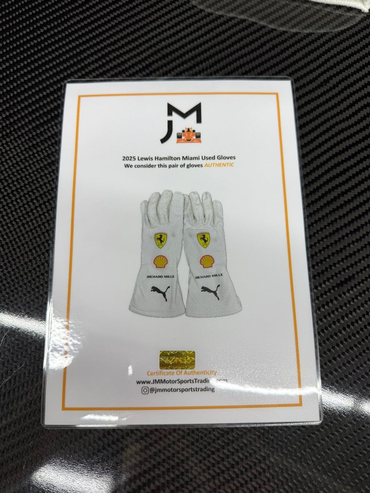 法拉利 - 一級方程式 - 路易斯·漢米爾頓 - 2025 - 賽車手套 #2.1