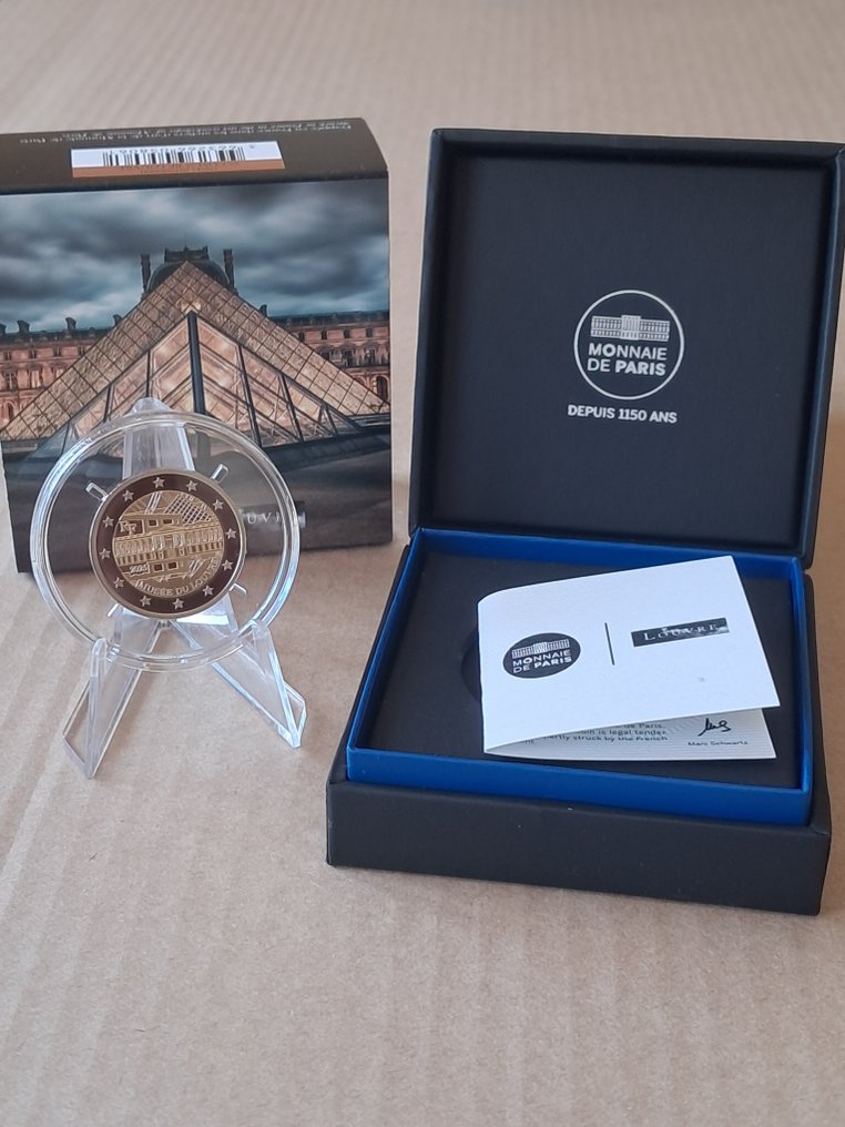 Frankrijk. 2 Euro 2025 "Musée du Louvre" Proof (Zonder minimumprijs) #1.0