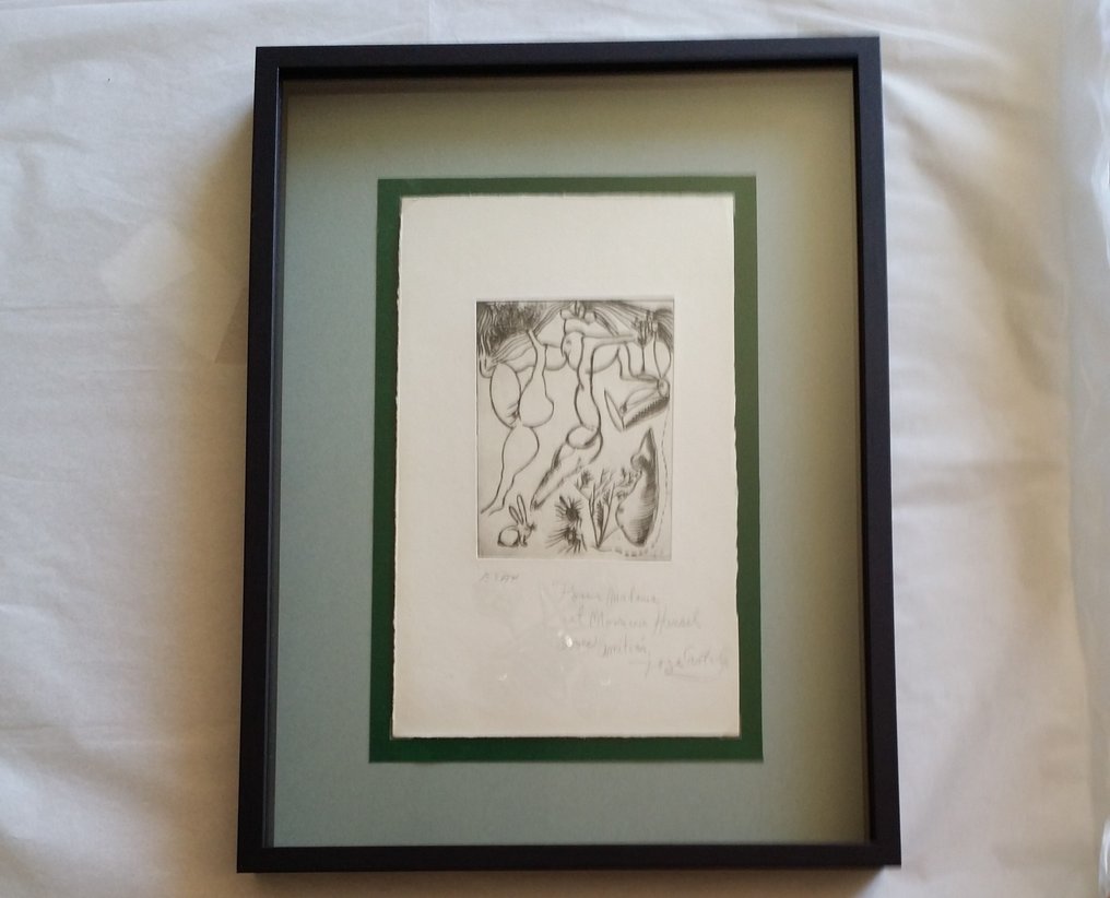 Jorge Castillo (1933) - Unique proof - signed etching, 1971 / Surrealism #2.1