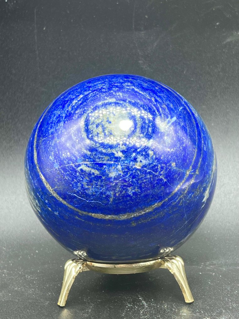Lapis lazuli levigato Sfera - Altezza: 93 mm - Larghezza: 93 mm- 1195 g - (1) #4.3