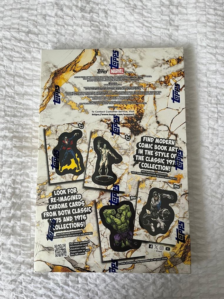 Topps - 1 Sealed box - Marvel Superstars #2.1