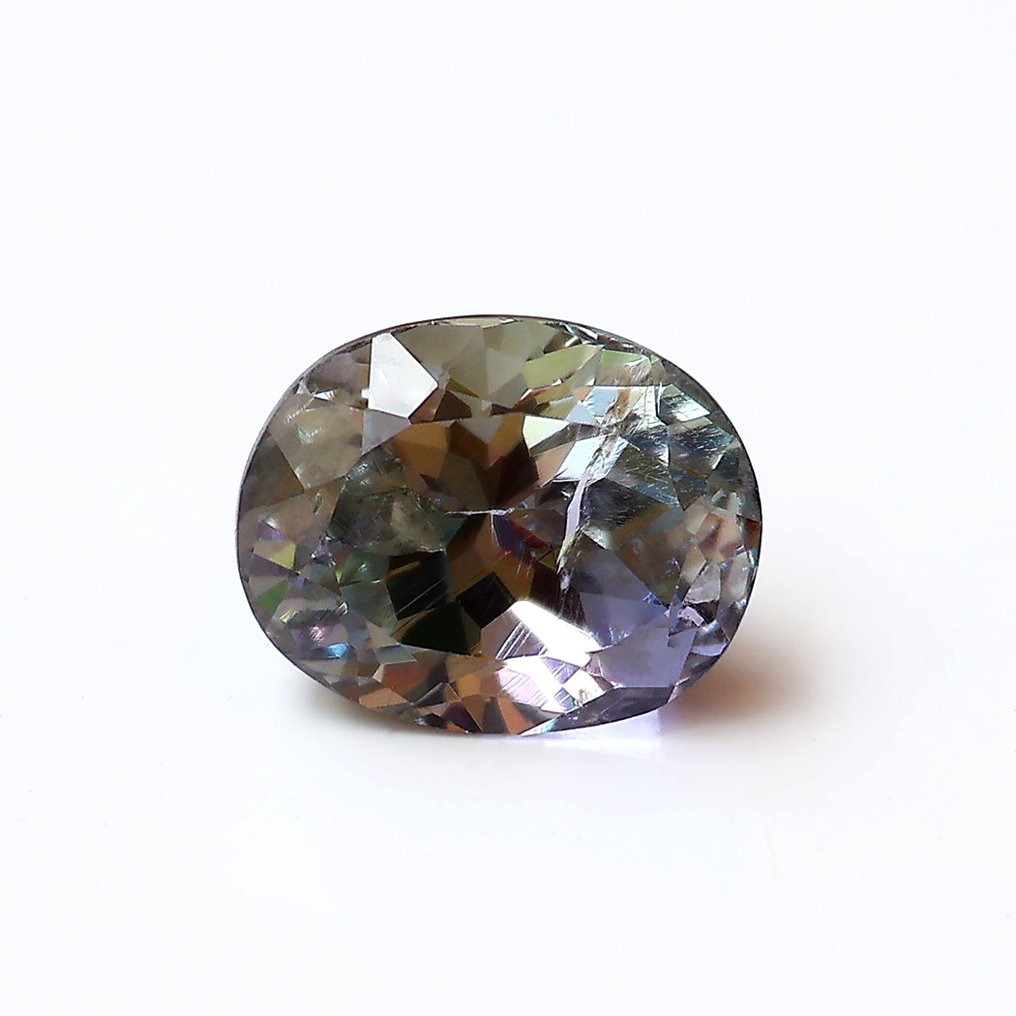 1 pcs 蓝色 黝帘石 - 3.39 ct - 国际宝石研究院(IGI) #1.0