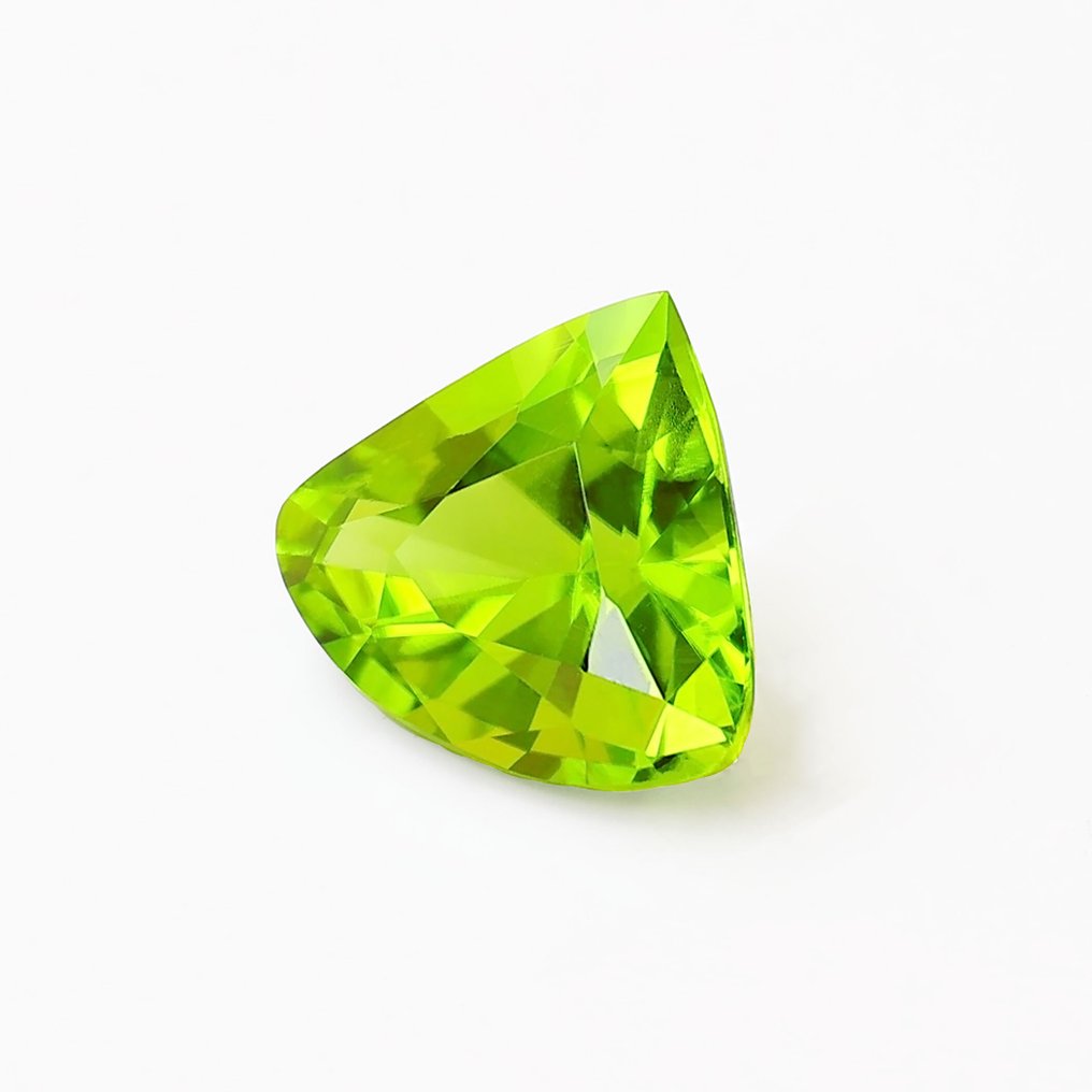 1 pcs 绿色 橄榄石 - 3.60 ct - 国际宝石研究院(IGI) #1.0