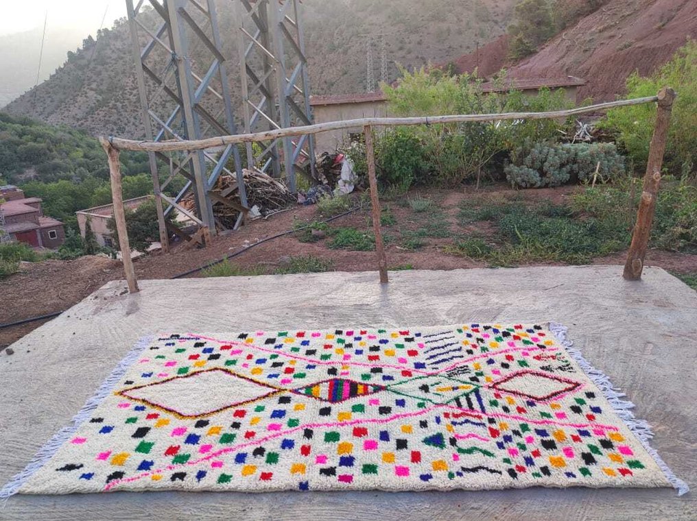 Berber - 小地毯 - 265 cm - 142 cm - 新地毯 265x142 #4.3