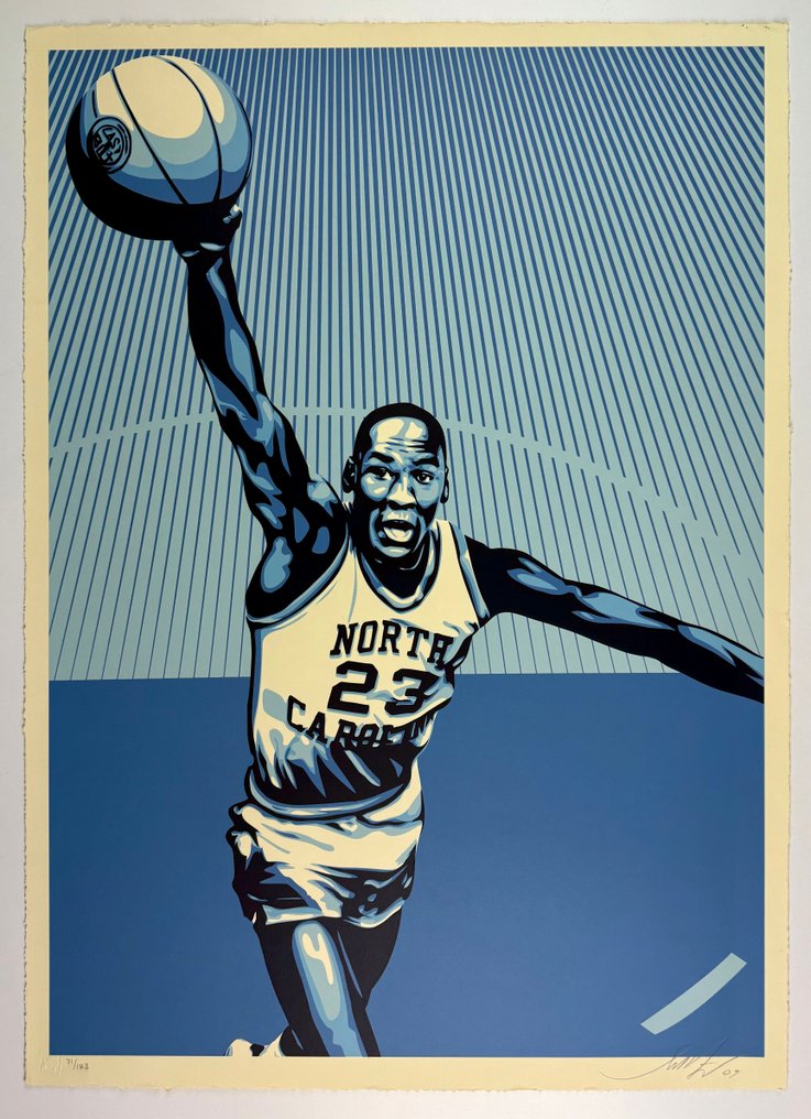 Shepard Fairey (OBEY) (1970) - JORDAN UNC (Large Format) #1.0