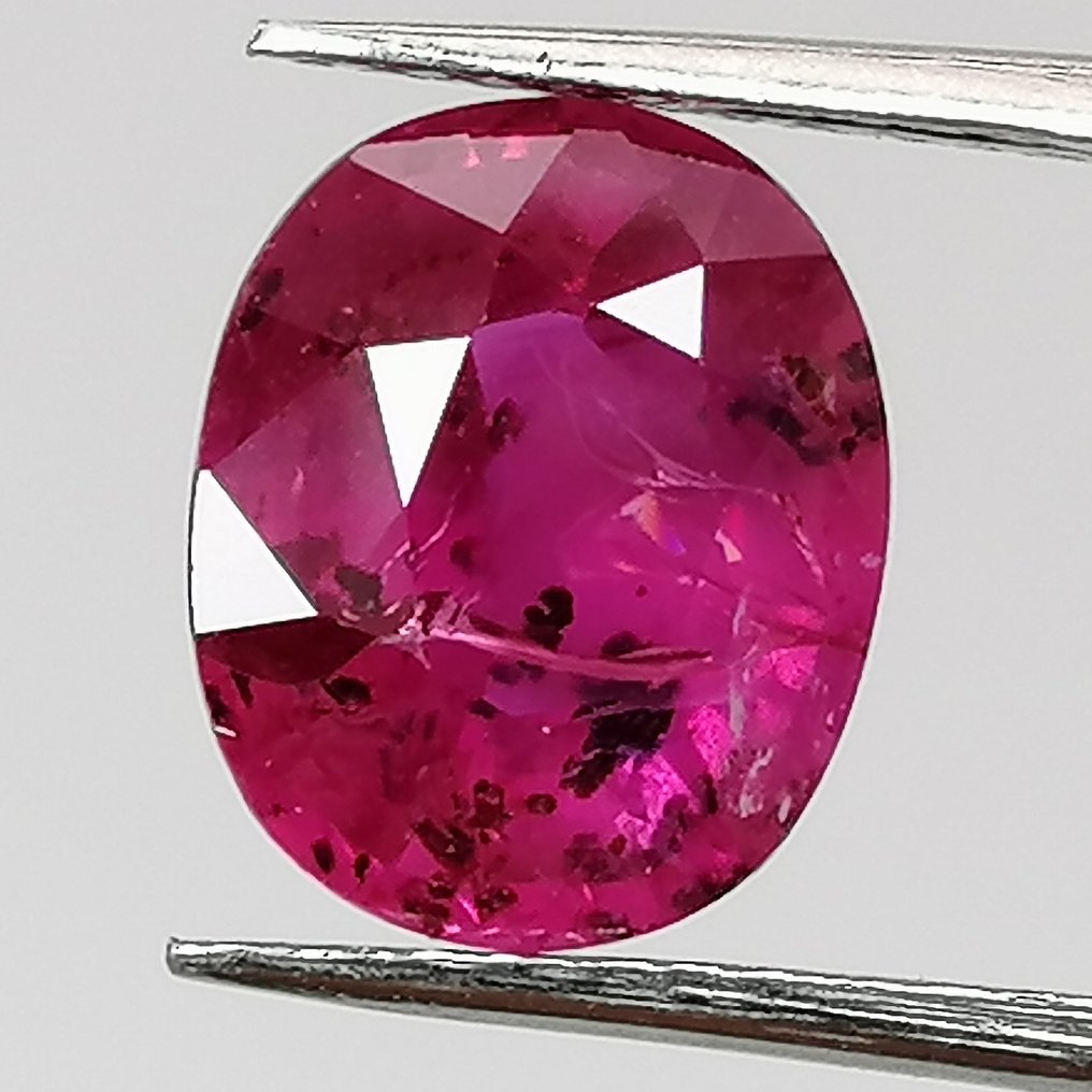 Rosso Rubino - 3.54 ct - Instituto Gemólogico Español (IGE) #1.0