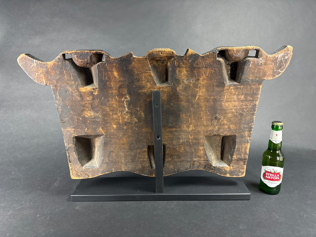 Paneel met maskers - Γλυπτό - Tshokwe - Κονγκό #4.3