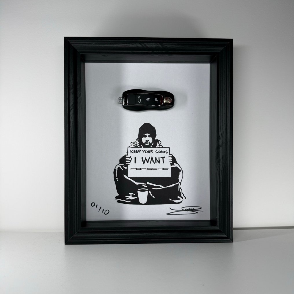 Artwork - Porsche - Want Porsche - Feat Bansky #1.0