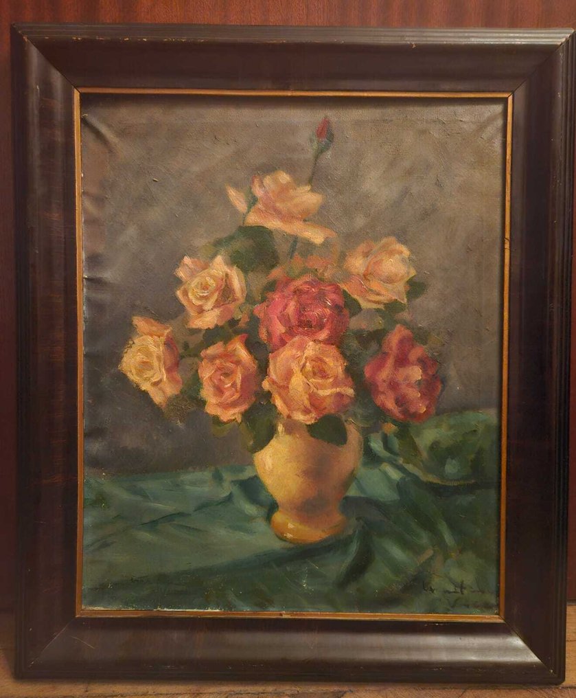 Ευρωπαϊκή σχολή (XX) - Vanitas de Flores #2.1