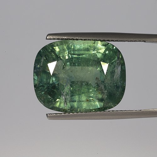 1 pcs 蓝色, 绿色 蓝宝石 - 24.59 ct - 莲花宝石实验室 #1.0