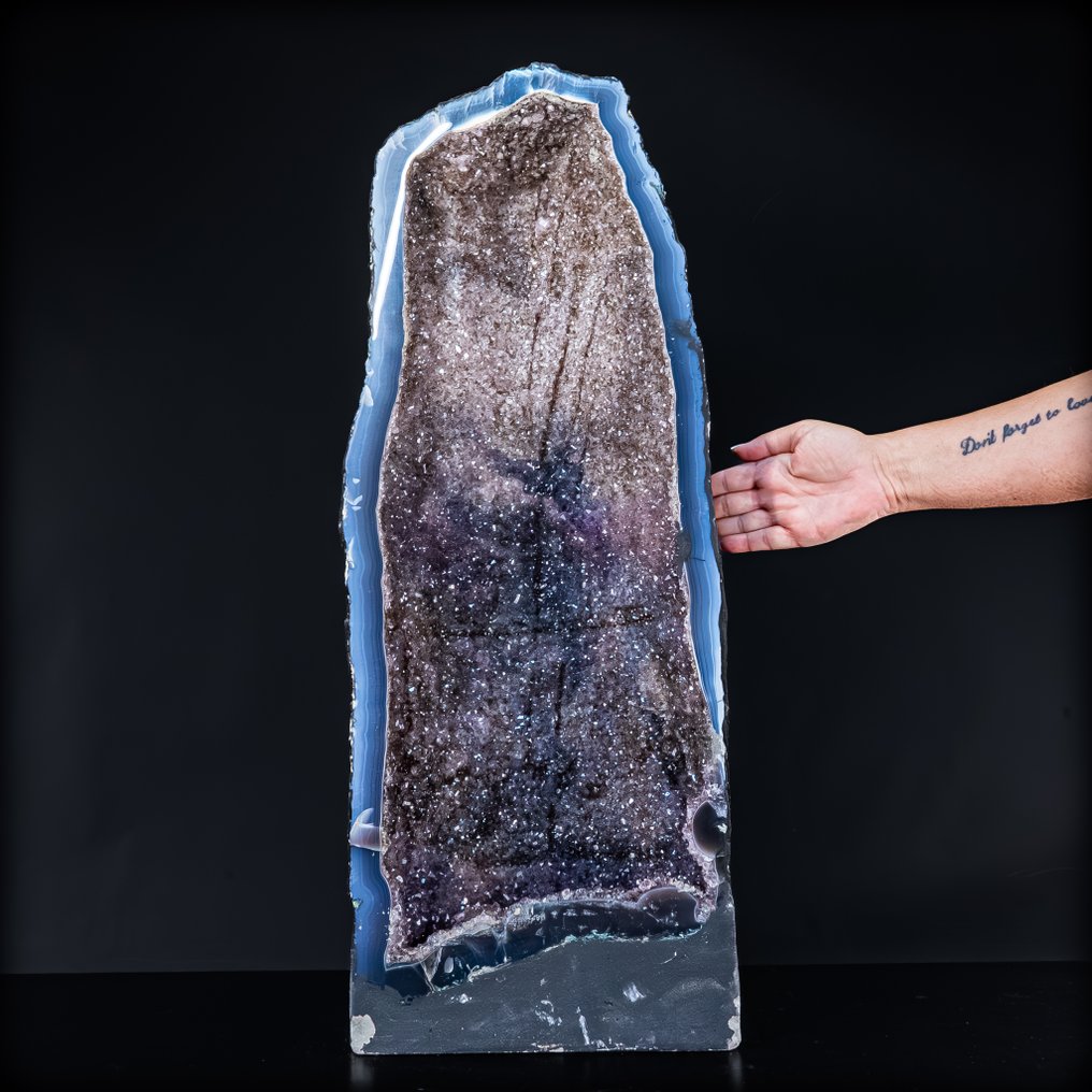 Σπάνιοι φυσικοί γκρι-ροζ / μωβ αμέθυστος και χαλαζίας. Druze, από την Ουρουγουάη- 50486.77 g #2.1