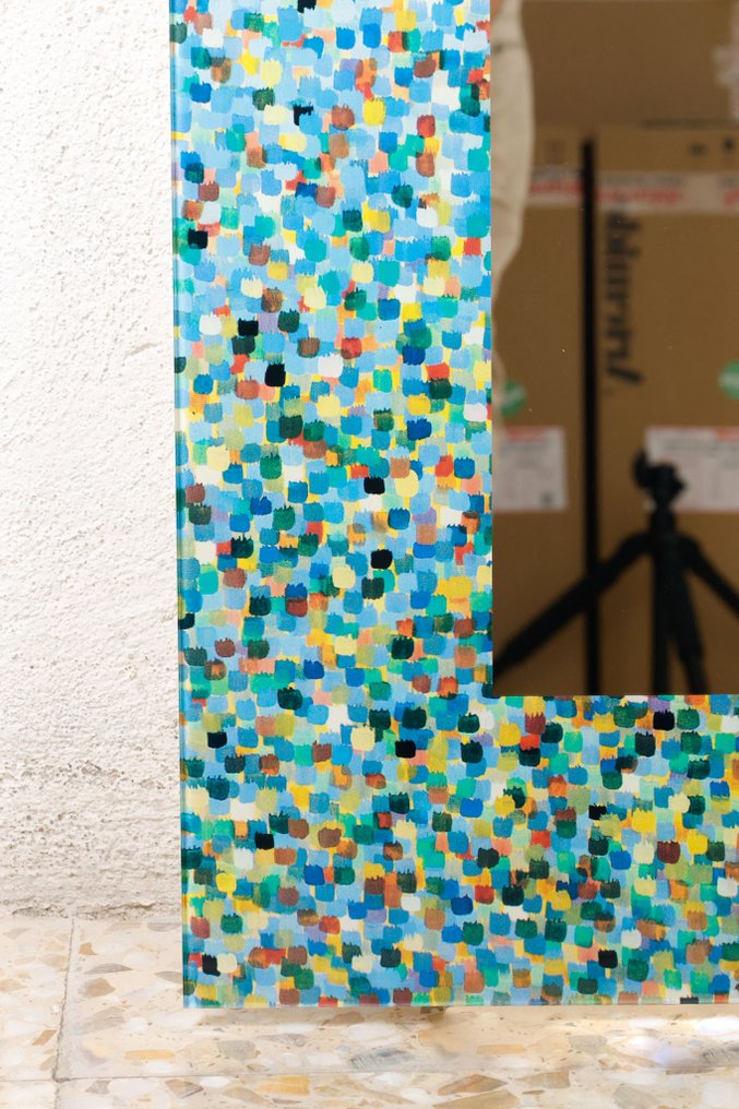 Glas Italia - Alessandro Mendini - Tükör- Proust tükre - Üveg, Többszínű #3.2