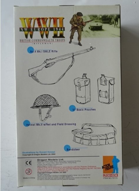 Dragon Models  - Action figure Liam - Rifleman - british commonwealth troops. - 2000-2010 - Hong Kong #1.0