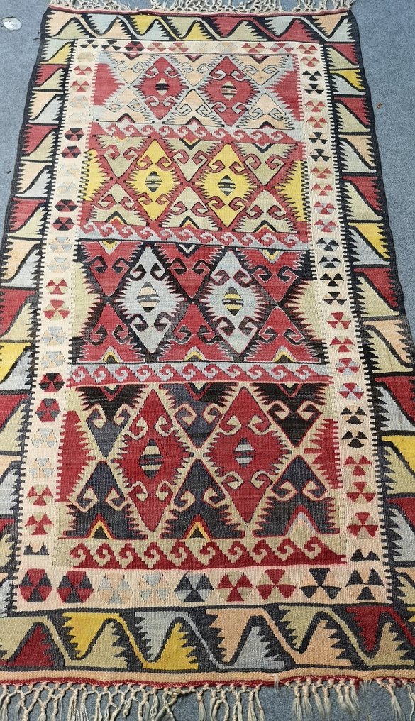 Sivas - Κιλίμι - 105 cm - 208 cm - Αρχαίο χαλί Κιλίμ #1.0