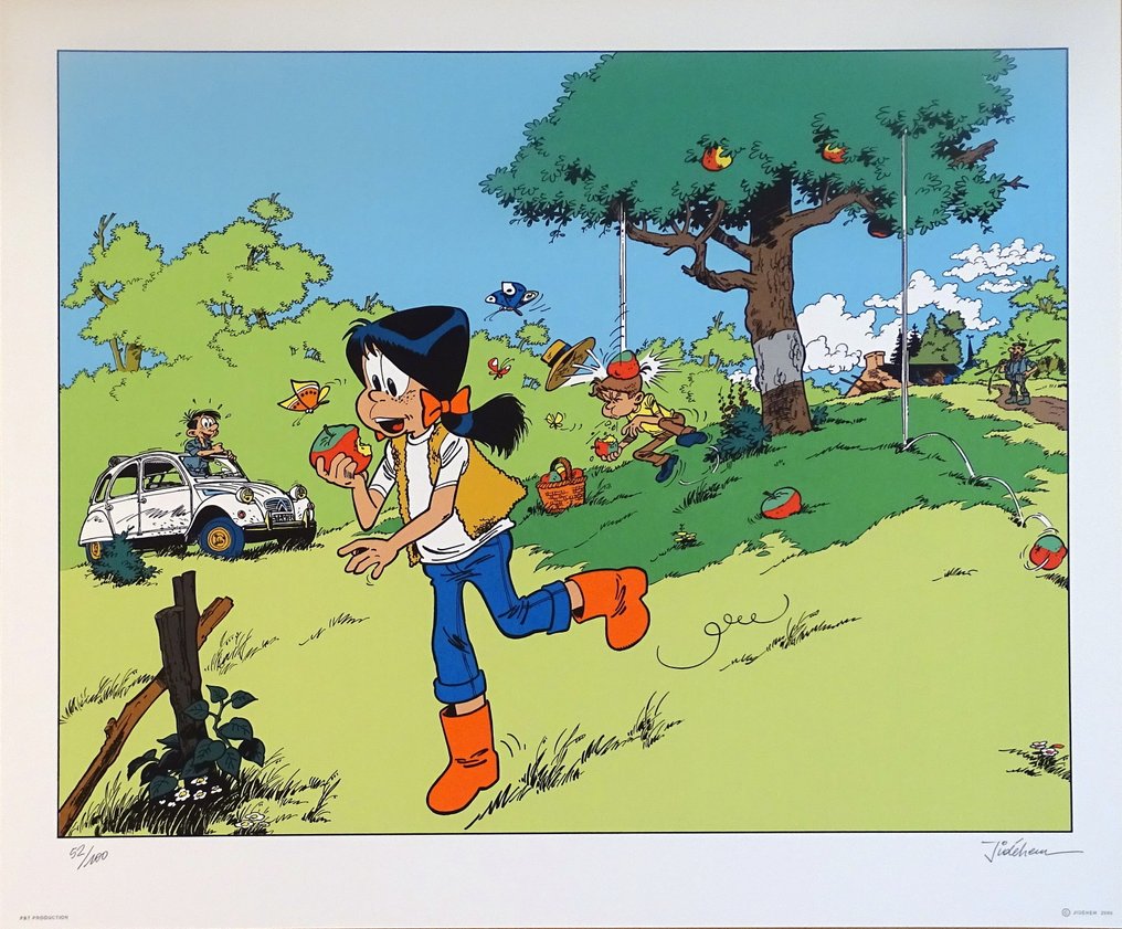 Jidéhem - 1 Silkscreen - Sophie - Citroën 2 CV - 2000 #1.0