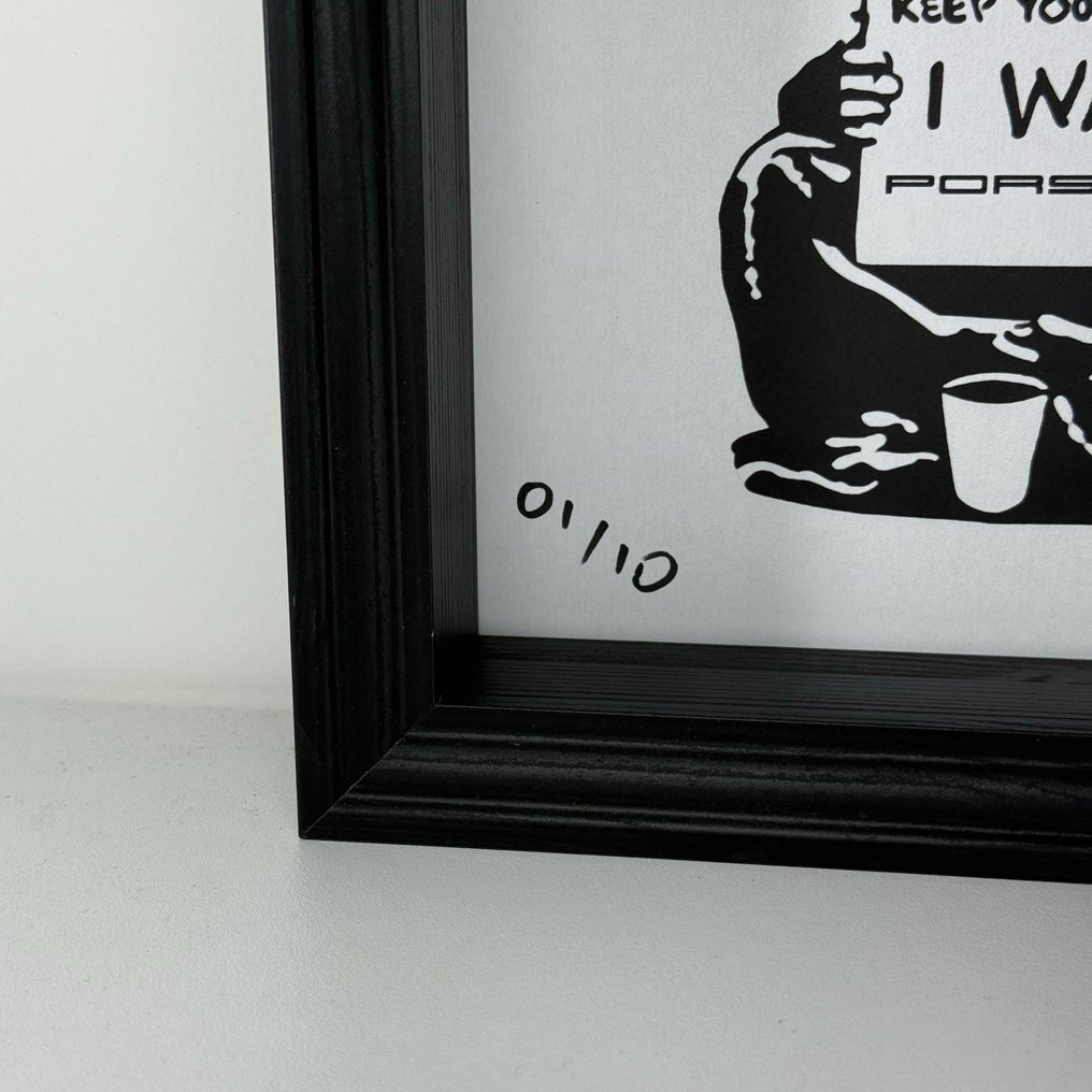 Artwork - Porsche - Want Porsche - Feat Bansky #2.1