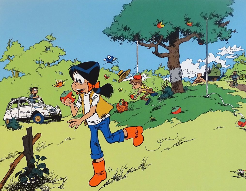 Jidéhem - 1 Silkscreen - Sophie - Citroën 2 CV - 2000 #2.1