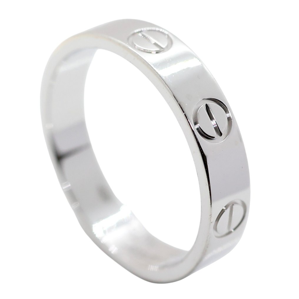 Cartier - Δαχτυλίδι - LOVE small model - 18 καράτια Λευκός χρυσός #1.0