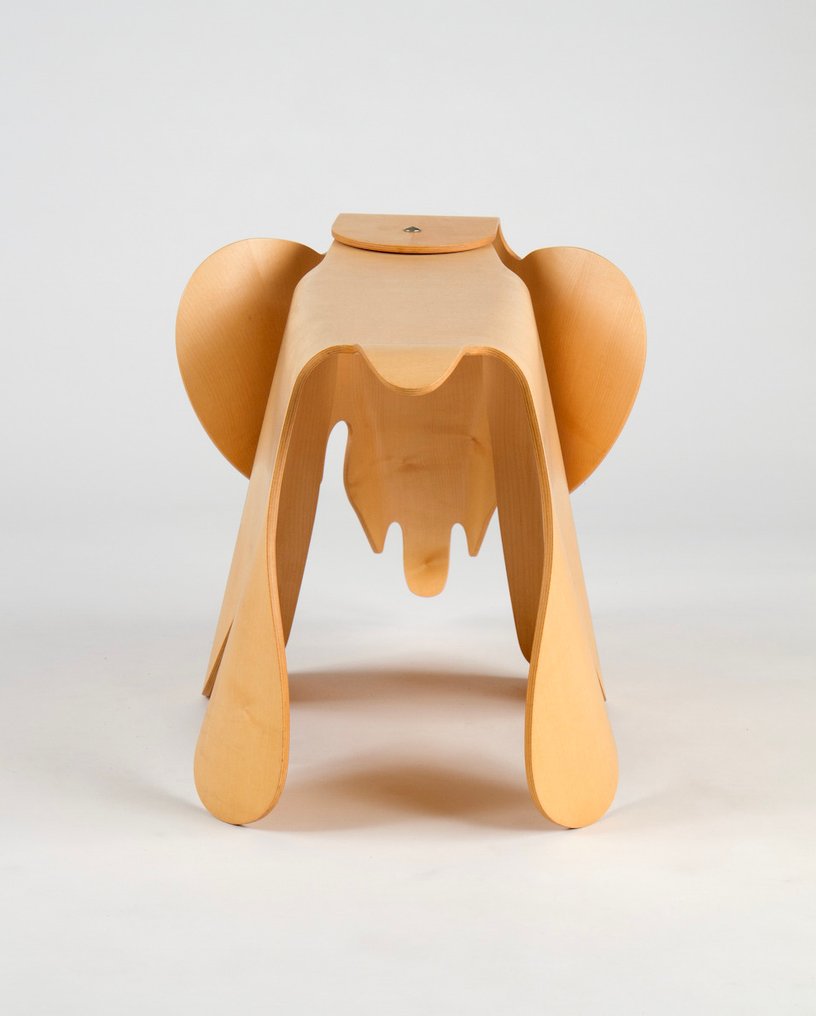 Vitra - Charles & Ray Eames - 小凳子 - 限量版 Eames 大象,模塑胶合板 - 直来自 Eames 办公室 - 膠合板 #3.2