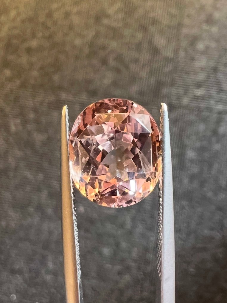 帕帕拉恰藍寶石  - 8.57 ct - Gem research Swiss Lab (GRS) - 无热 Ceylon 斯里兰卡 #4.3