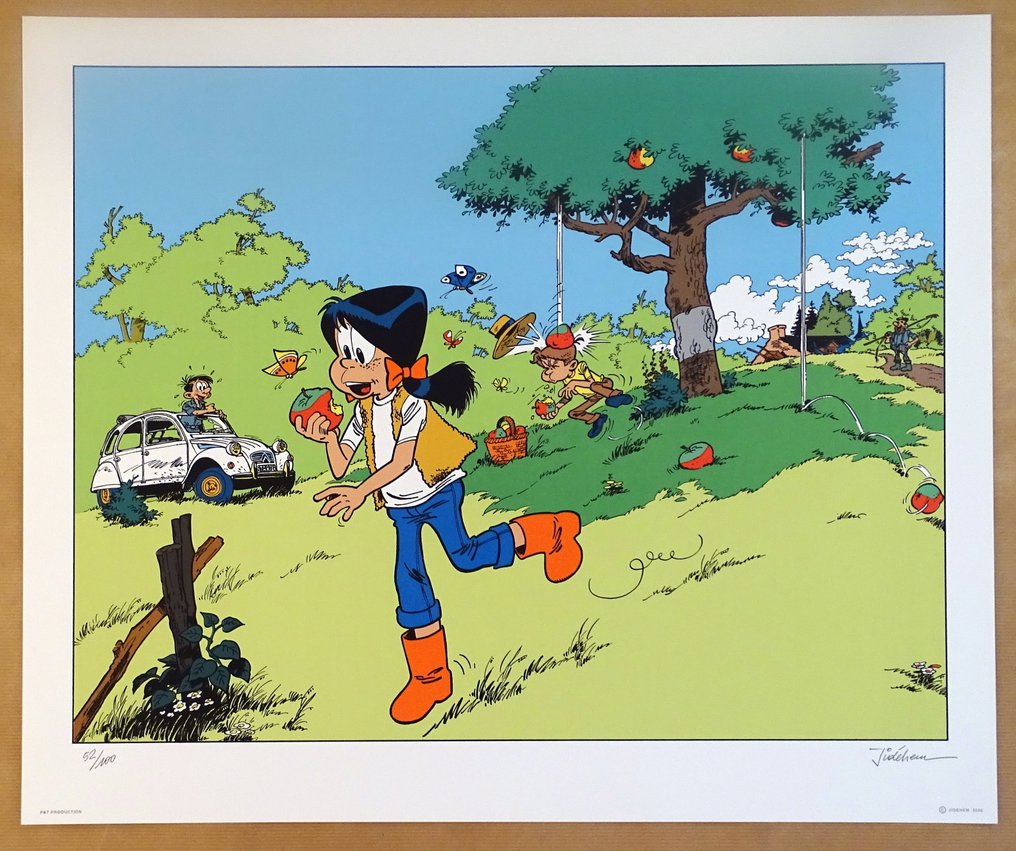 Jidéhem - 1 Silkscreen - Sophie - Citroën 2 CV - 2000 #1.0