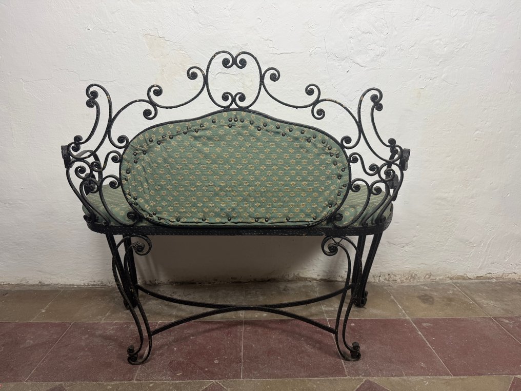 Sofa - IJzer, Smeedijzer, Textiel #1.0