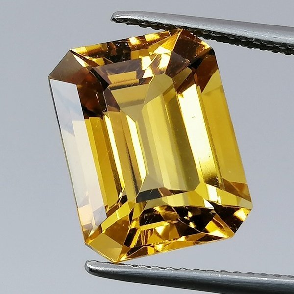 Κίτρινο Κιτρίνης - 8.65 ct - Instituto Gemólogico Español (IGE) #1.0