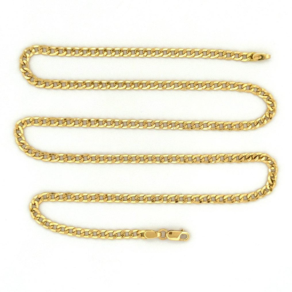 没有保留价 - Handmade - 项链 - 5.6 g - 18K包金 黄金 #4.3