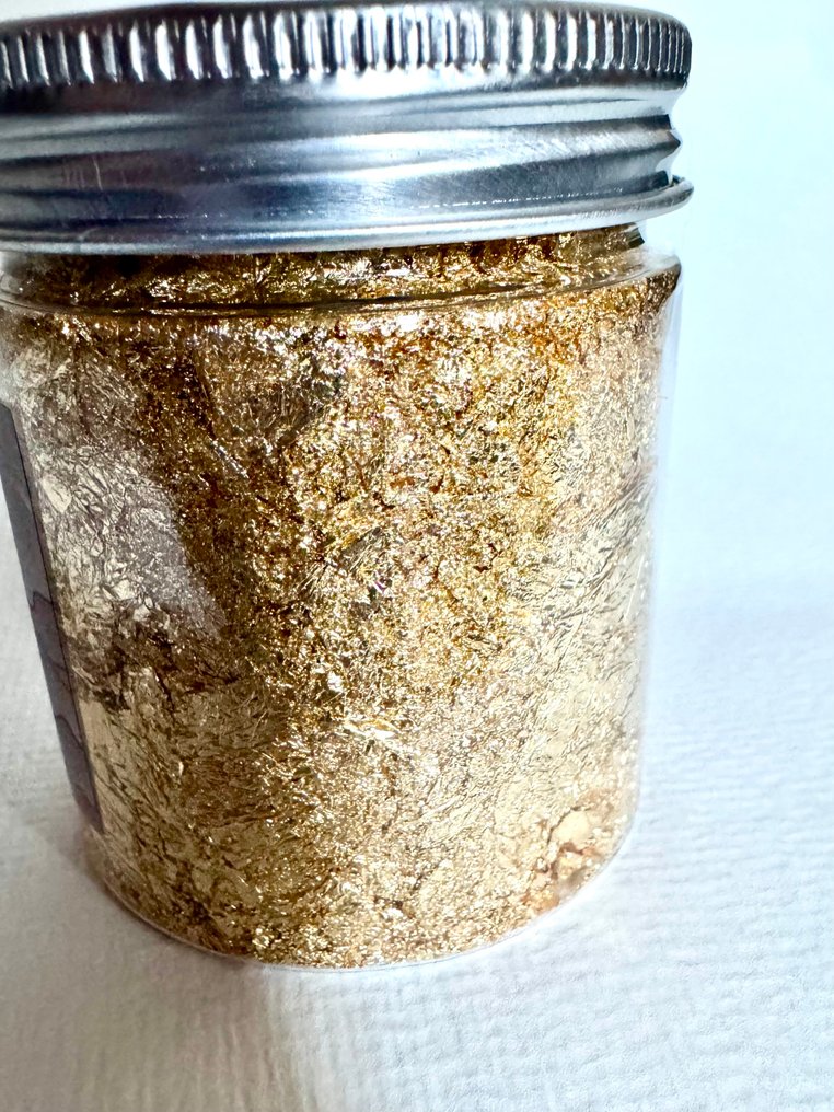 Ouro flocos- 10 g - (1) #1.0