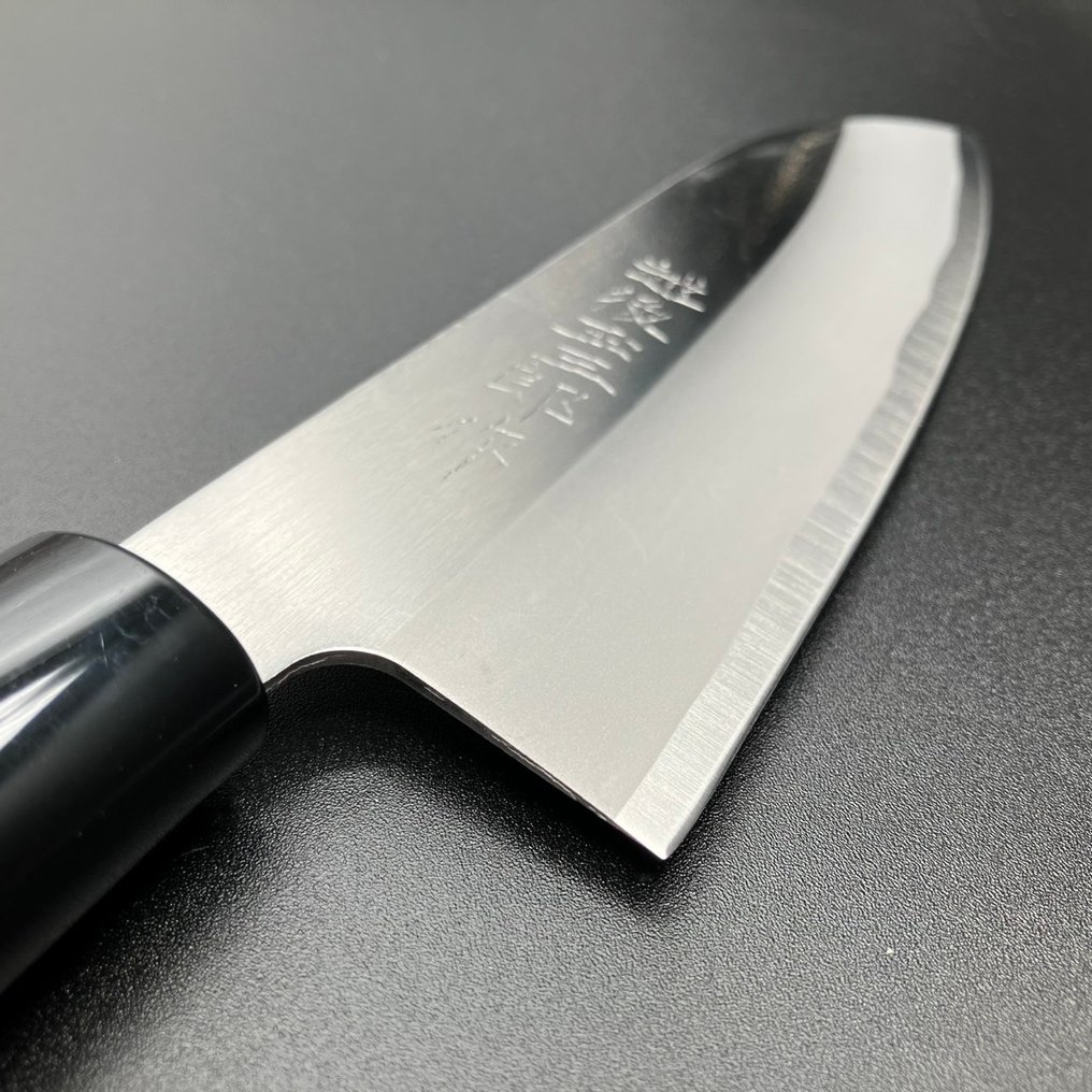 越後玉三郎(Echigo Tamasaburo) Handcrafted by master artisans - Μαχαίρι κουζίνας - 万能包丁 (Banno knife) - ΔΩΡΕΑΝ ΑΠΟΣΤΟΛΗ - ανοξείδωτο ατσάλι, Ξύλο - Ιαπωνία #2.1