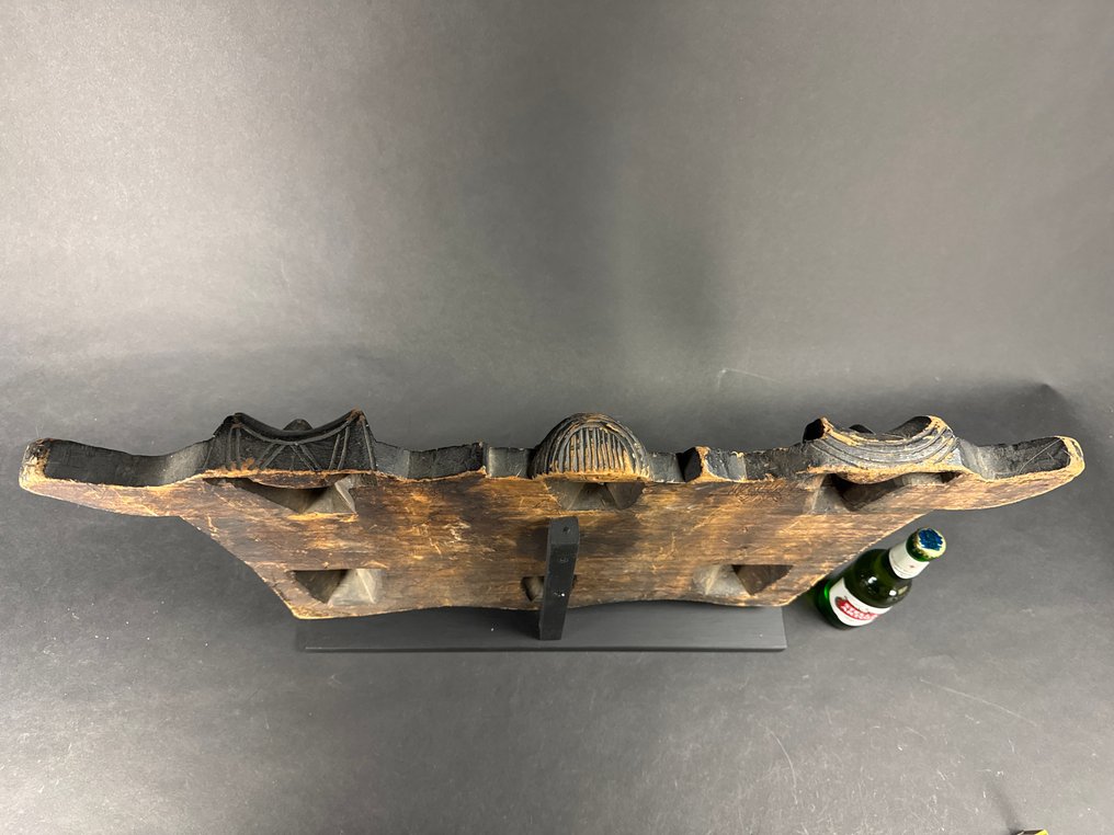 Paneel met maskers - Γλυπτό - Tshokwe - Κονγκό #3.2