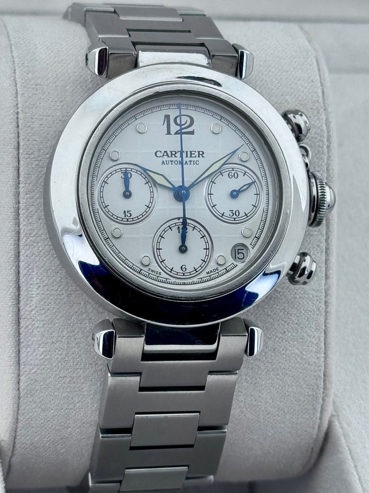 Cartier - Pasha C De Cartier Automatic Chronograph - - 2412 - Herre - 1990-1999  #3.2