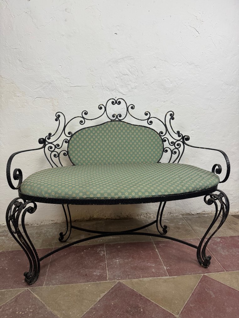 Sofa - IJzer, Smeedijzer, Textiel #1.0