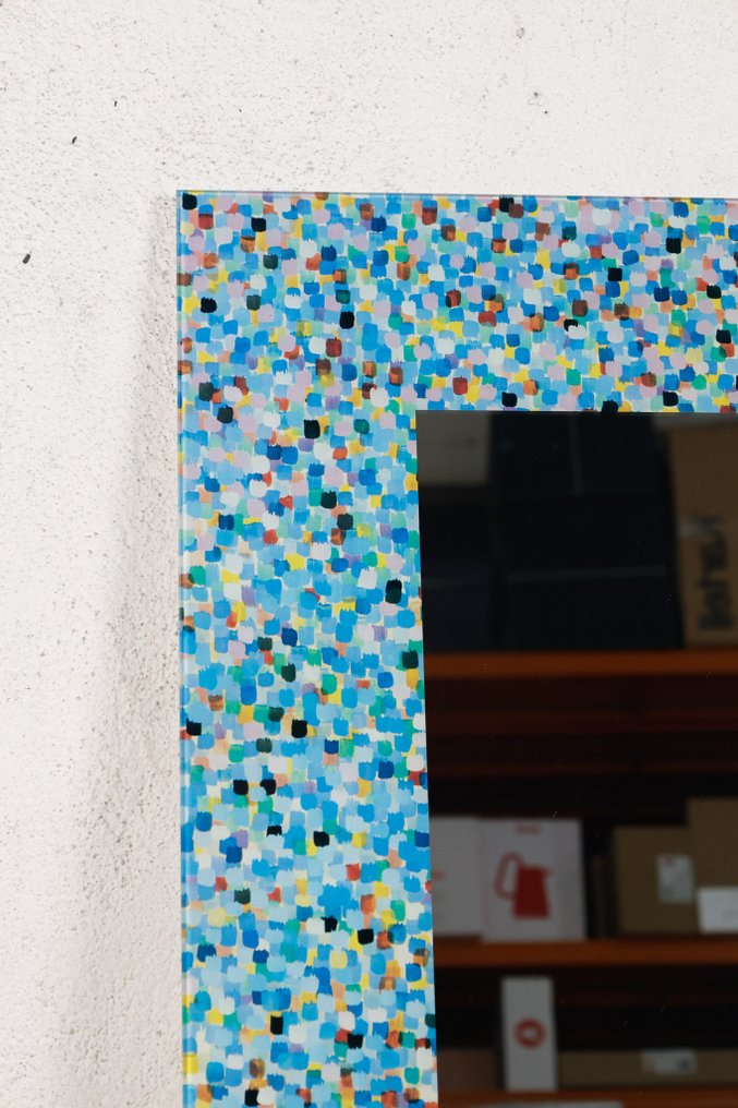 Glas Italia - Alessandro Mendini - Tükör- Proust tükre - Üveg, Többszínű #1.0