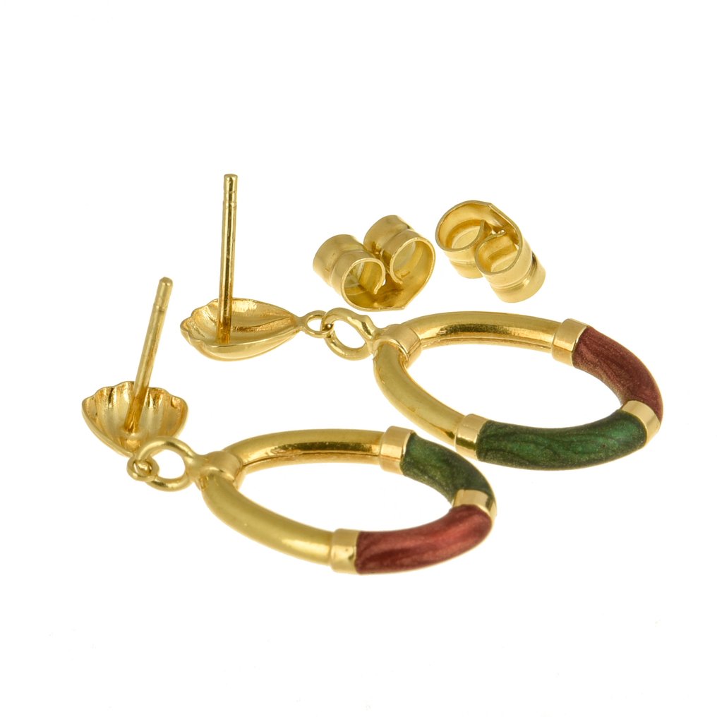 Øreringe - 18 kraat Gulguld #4.3