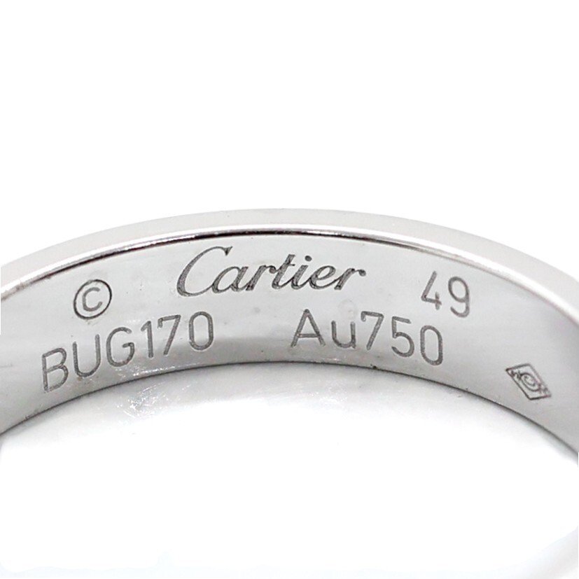 Cartier - Δαχτυλίδι - LOVE small model - 18 καράτια Λευκός χρυσός #2.1